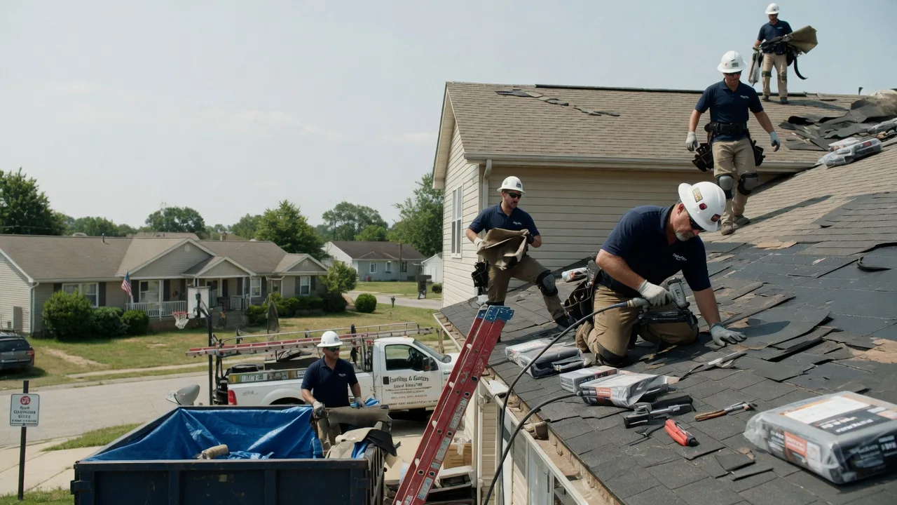 Roof Replacement in Sistersville, WV near me